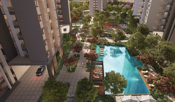 Prestige Springwood Aerial View